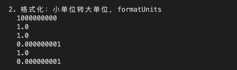 formatUnits